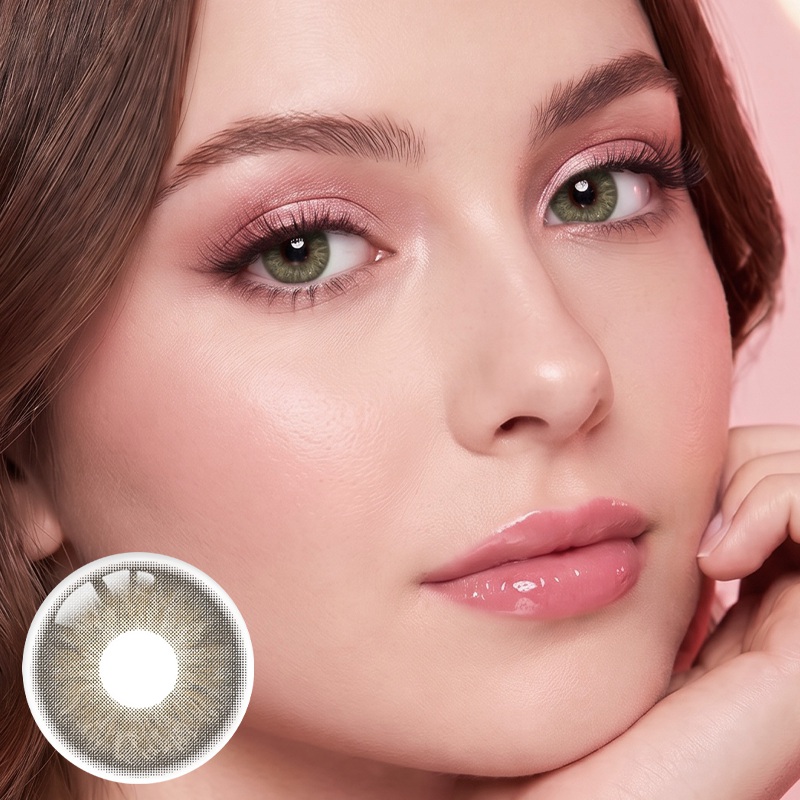 Lunar Whisper Gray 6 Month Contact Lenses | 2 Pcs