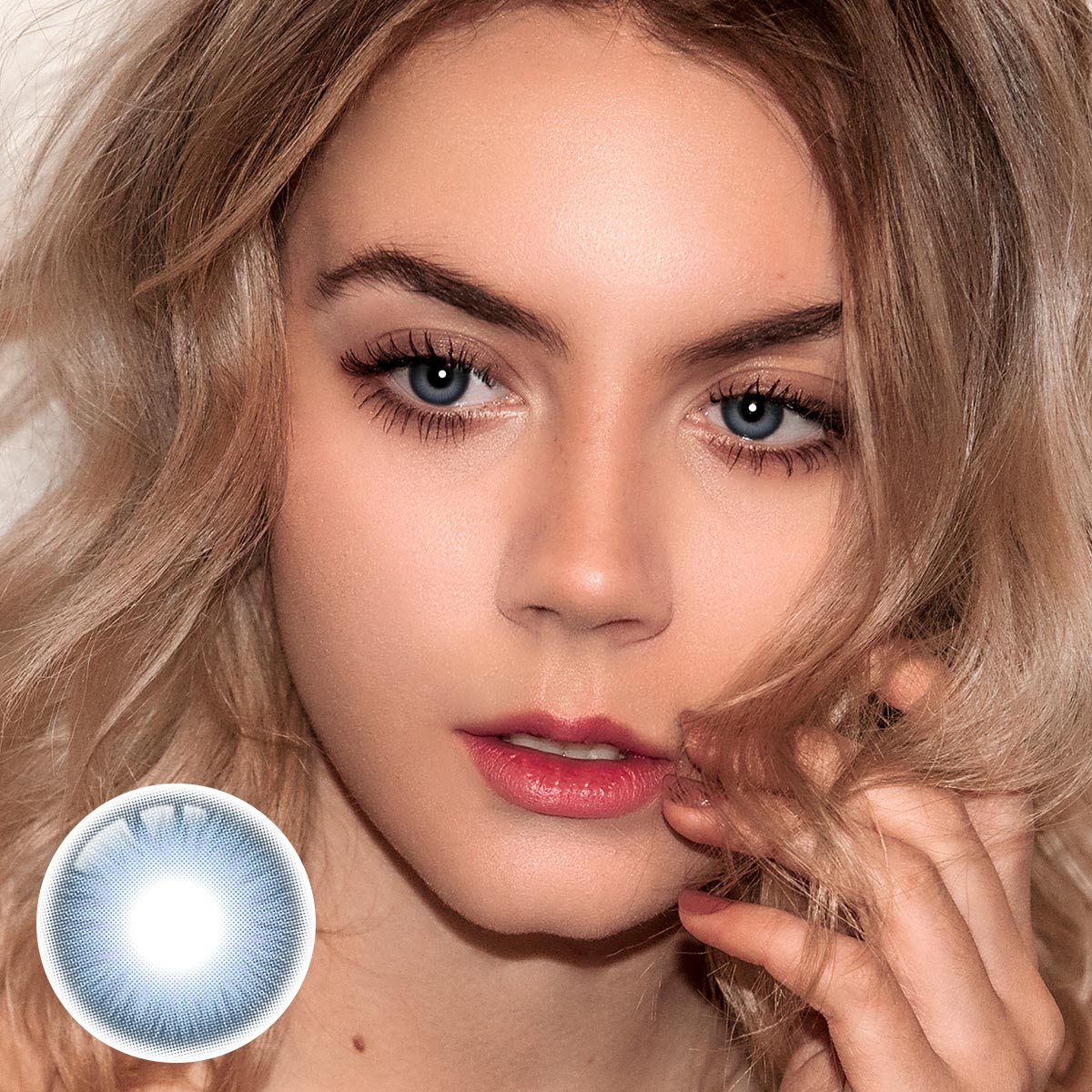 Amore Blue Yearly Contact Lenses