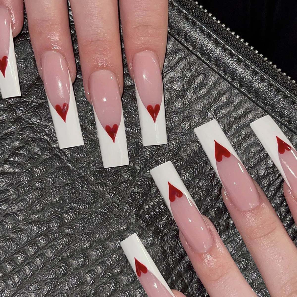 Amour Blanc White Nails