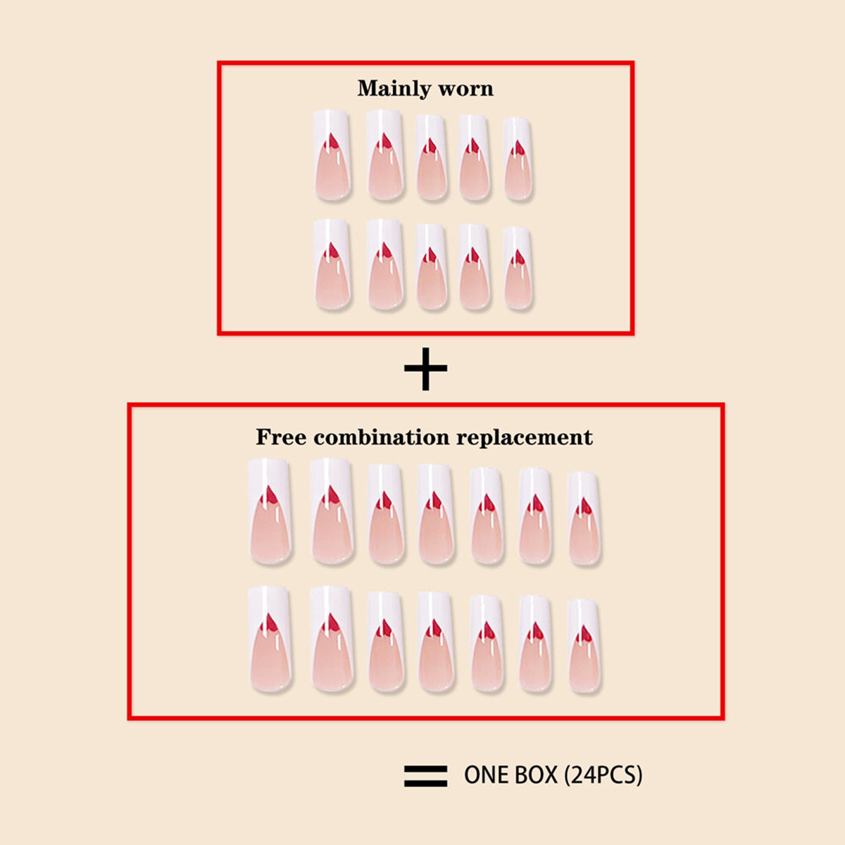 Amour Blanc White Nails