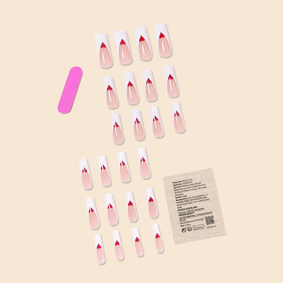 Amour Blanc White Nails