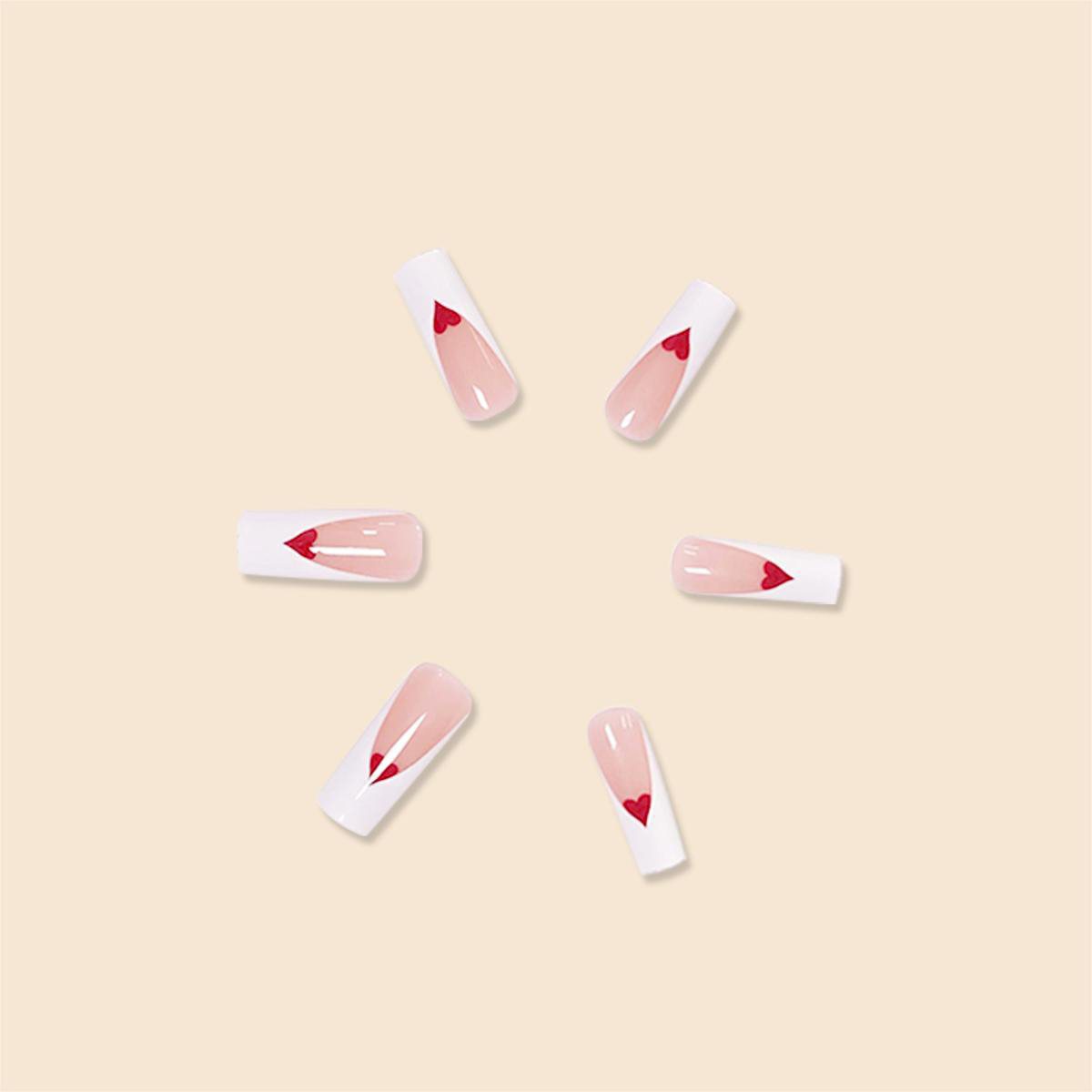 Amour Blanc White Nails