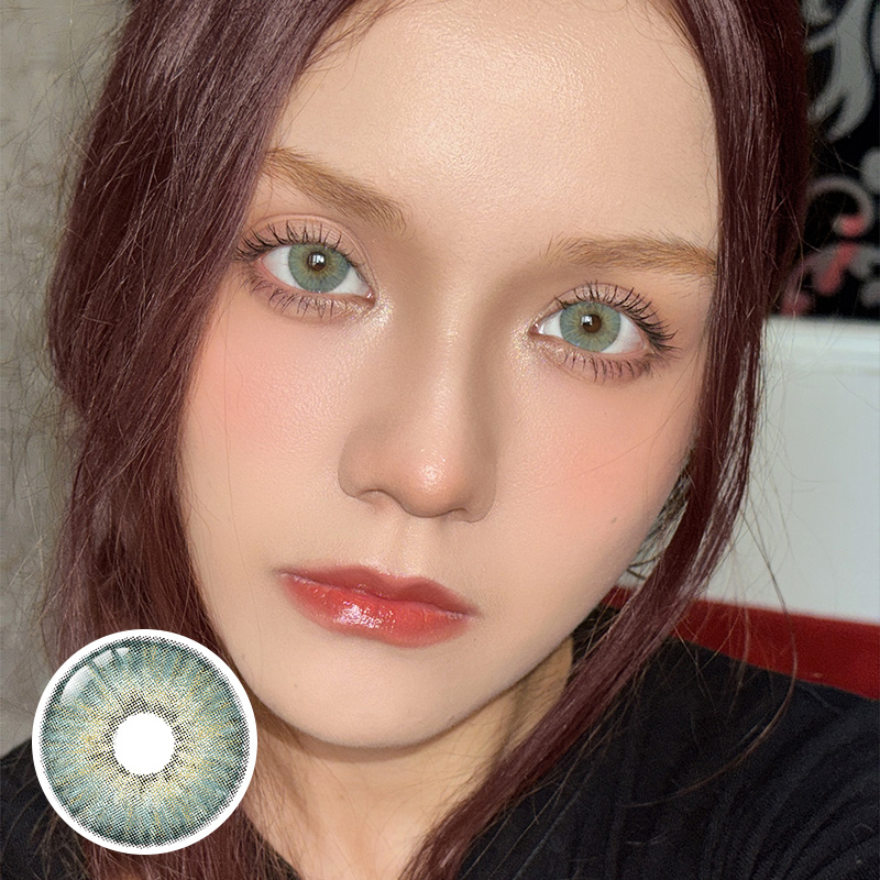 Peruvian Pale Green Yearly Contact Lenses
