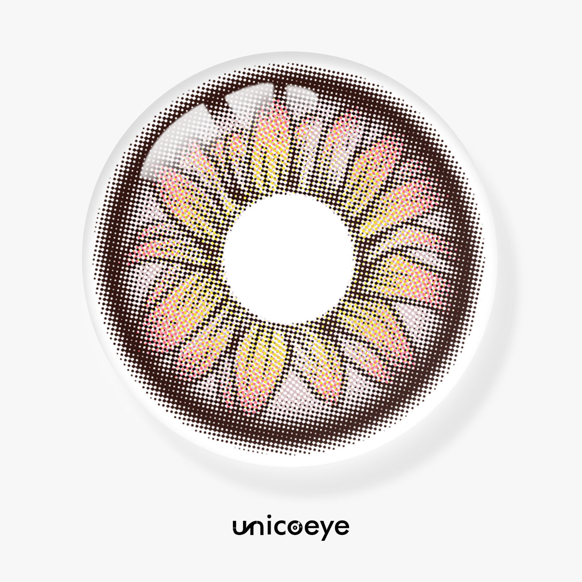 MoonDaisy Pink Prescription Yearly Contact Lenses | 2 Pcs