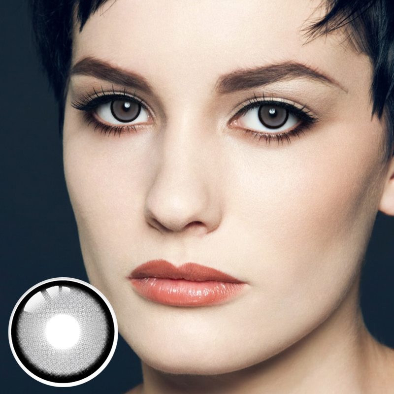 Midnight Doll Gray 6 Months Contact Lenses | 2 Pcs
