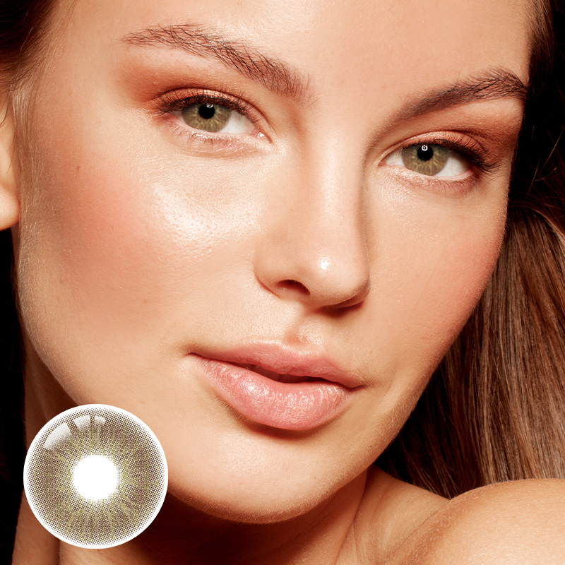 Love Story Brown Prescription Yearly Contact Lenses