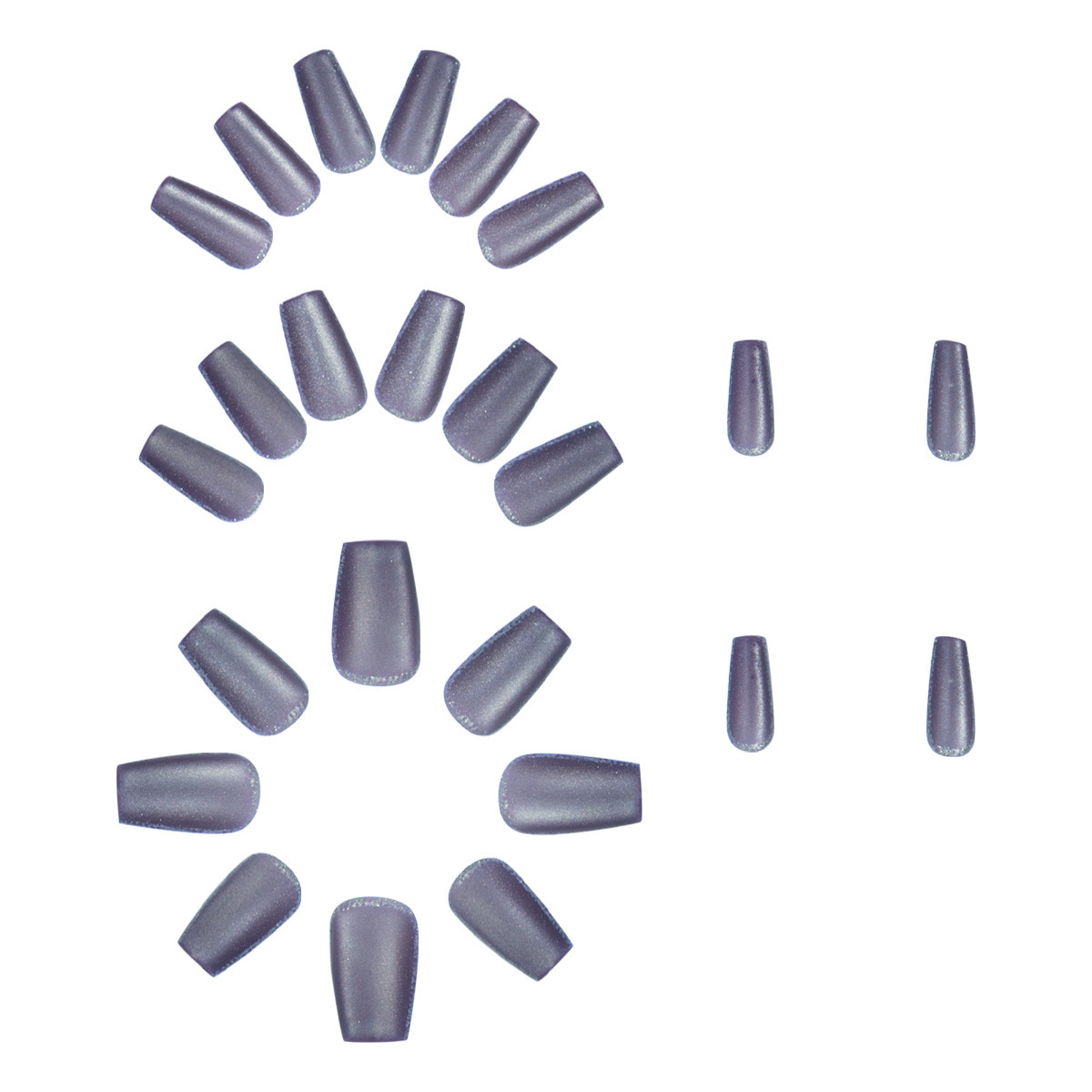 Haze Flash Blue Nails