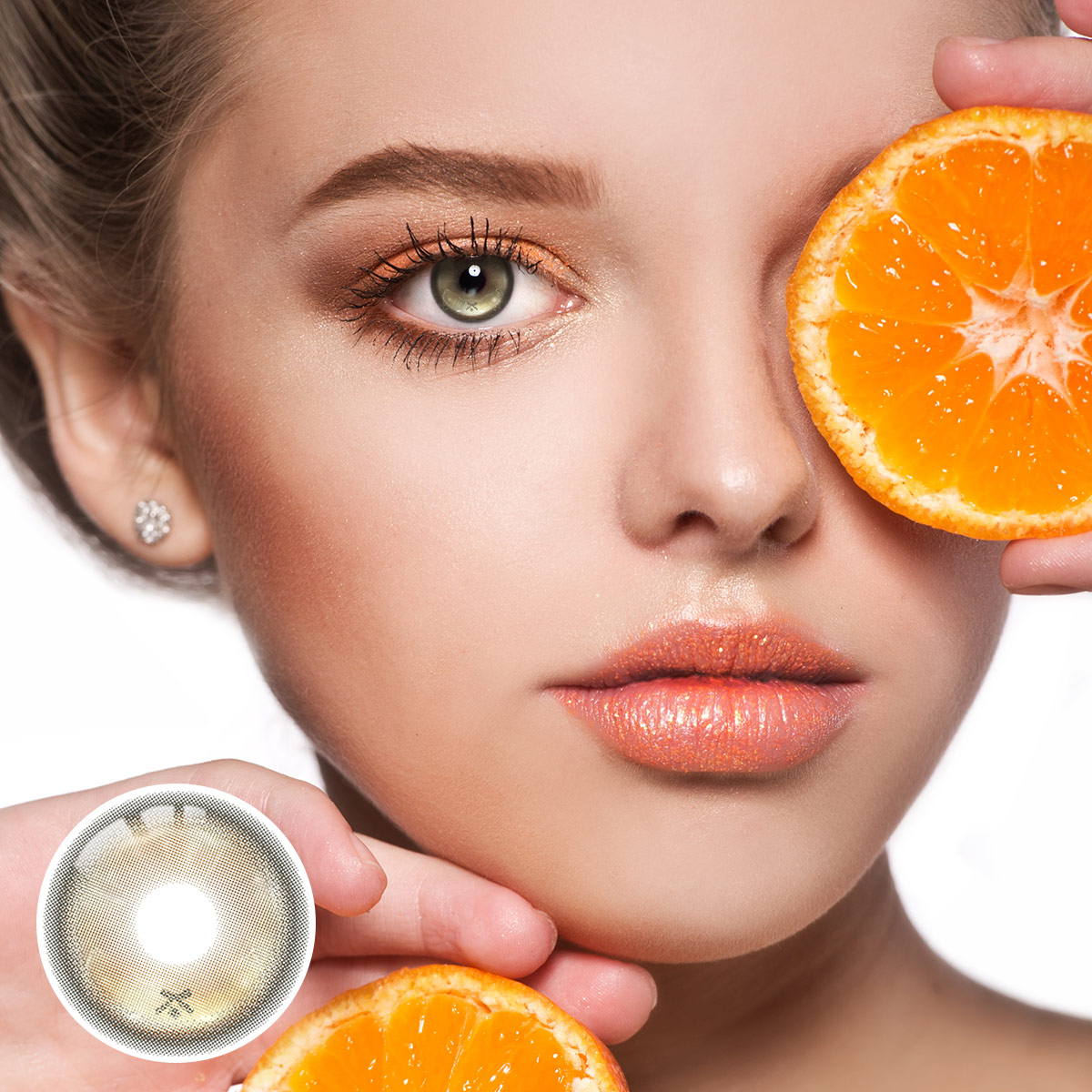 Rosewood Brown Prescription Yearly Contact Lenses