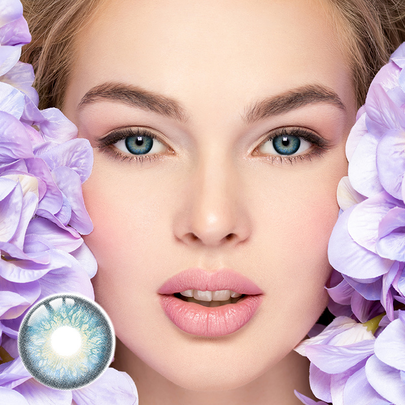Gulla Blue Prescription Yearly Contact Lenses