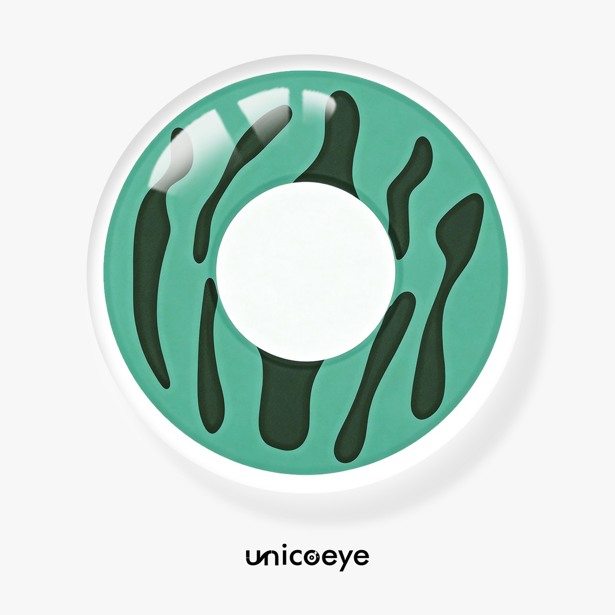 Camouflage Green Costume Yearly Contact Lenses | 2 Pcs