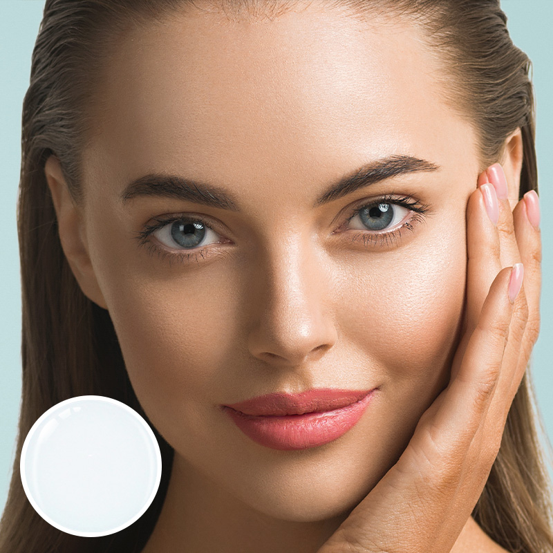 Clear 6 Months Contact Lenses | 2 Pcs