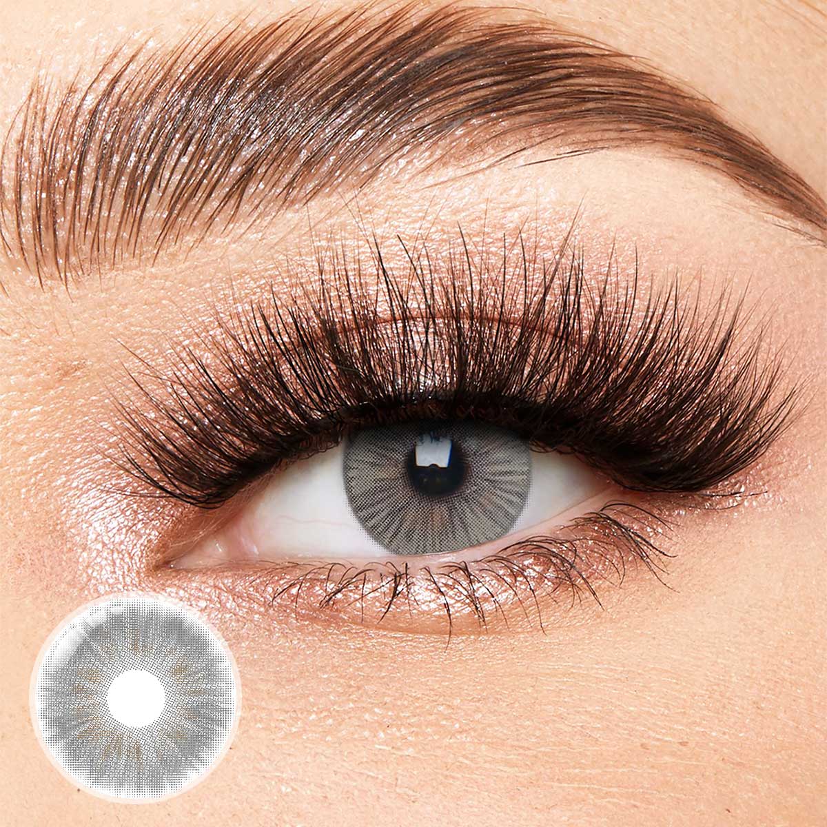 Peruvian Gray Yearly Contact Lenses