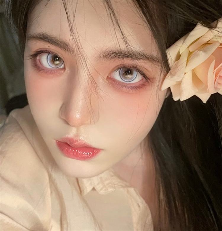 Nebula Future Pink Prescription Yearly Contact Lenses