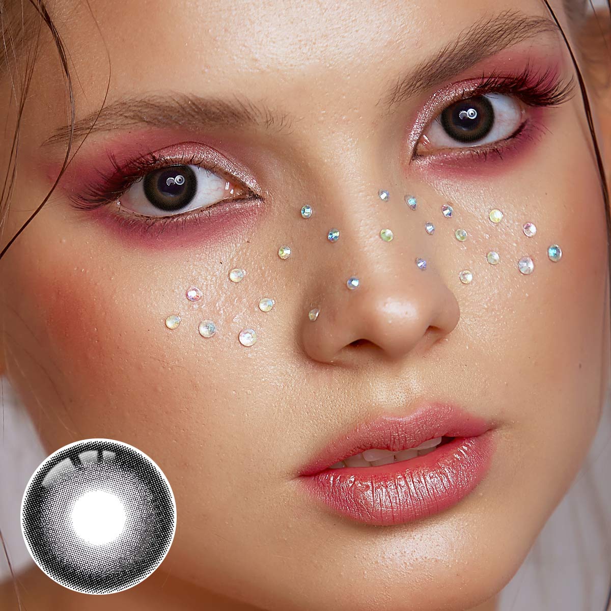 Herbal Black Yearly Contact Lenses