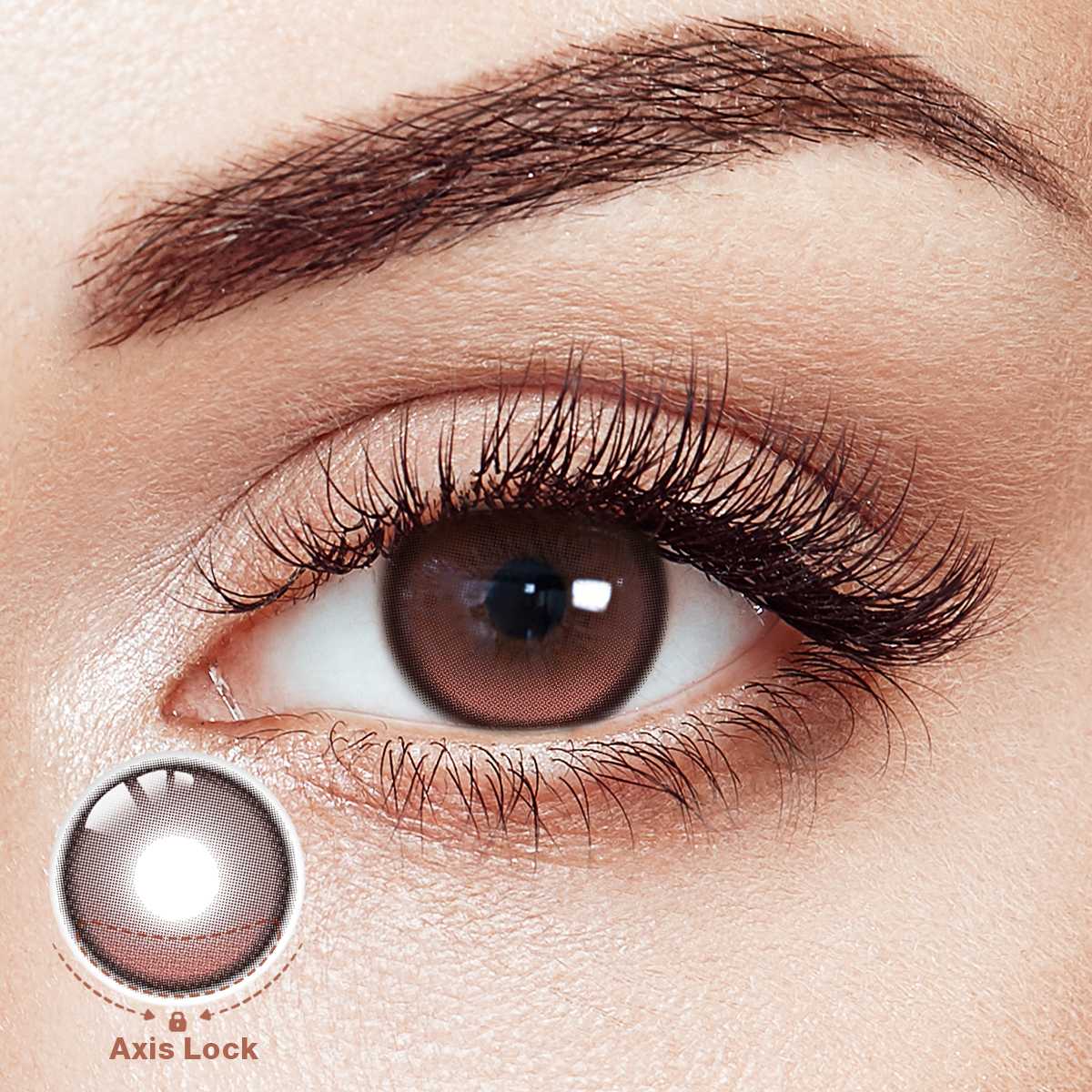 Stable Glow | Rose Pink 6 Months Contact Lenses | 2 Pcs