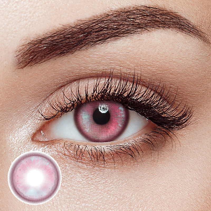 Sweetheart Pink Yearly Contact Lenses