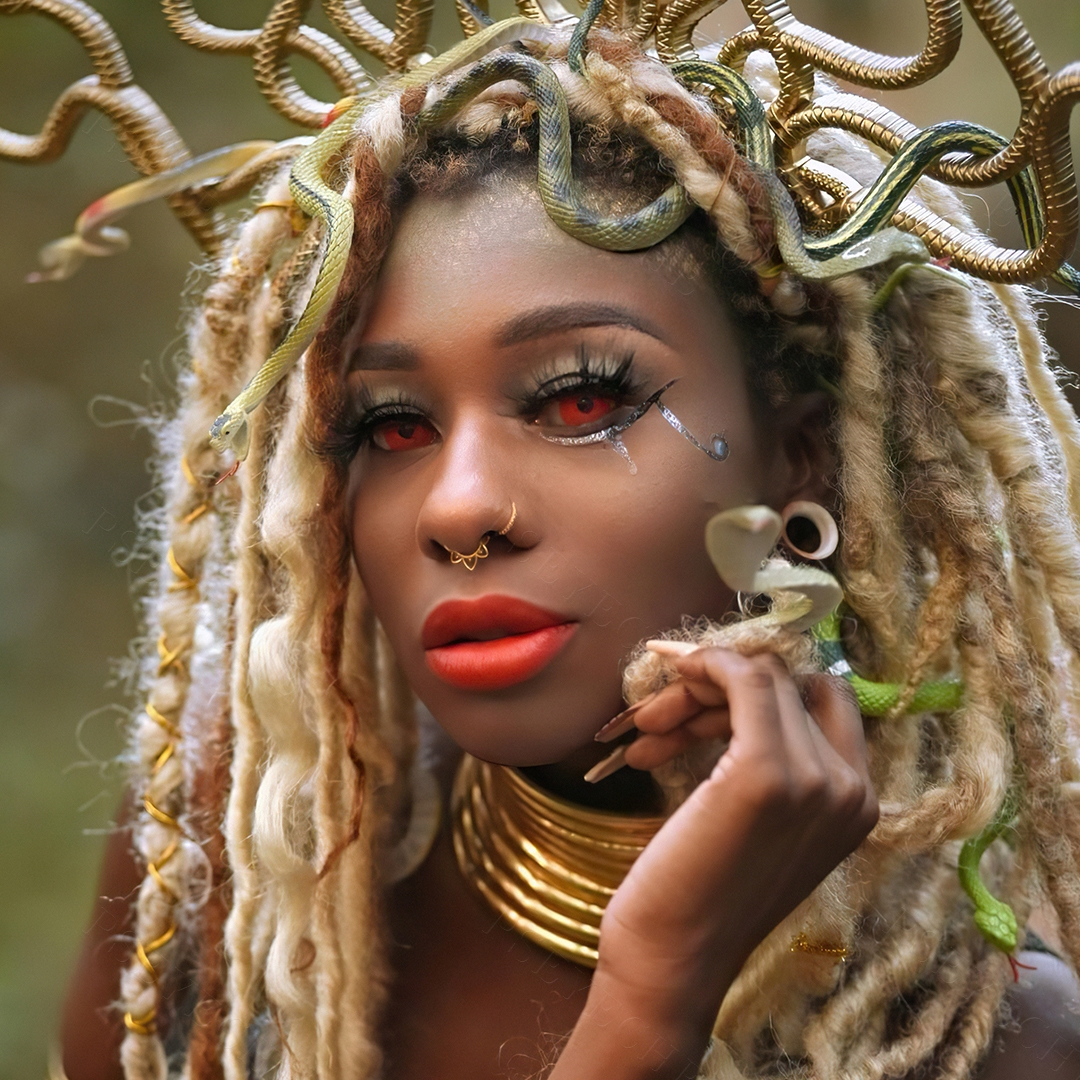 Pure Red Sclera 22mm Costume Yearly Contact Lenses