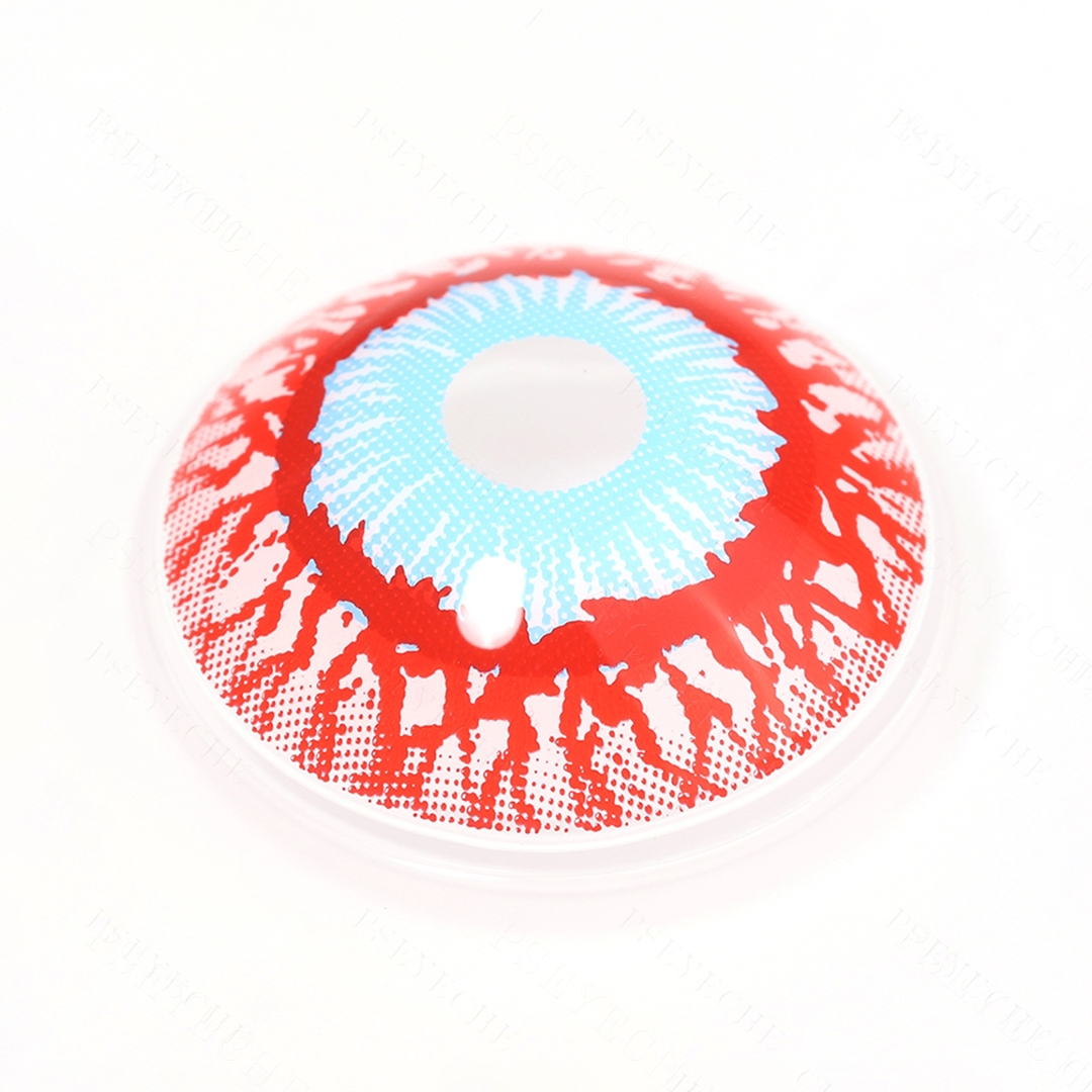 Bloodshot Red Sclera 22mm Costume Yearly Contact Lenses