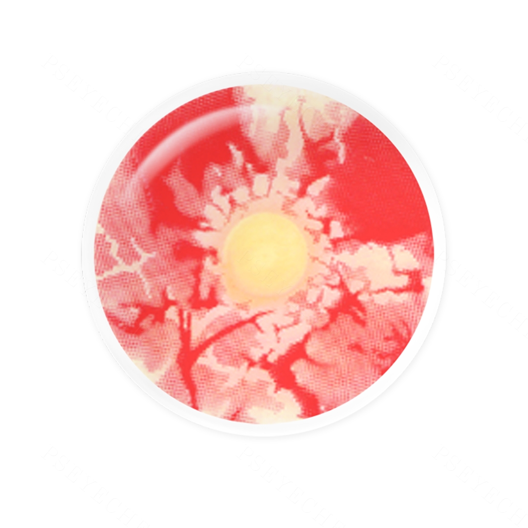 Bloody Zombie Red Sclera 22mm Costume Yearly Contact Lenses
