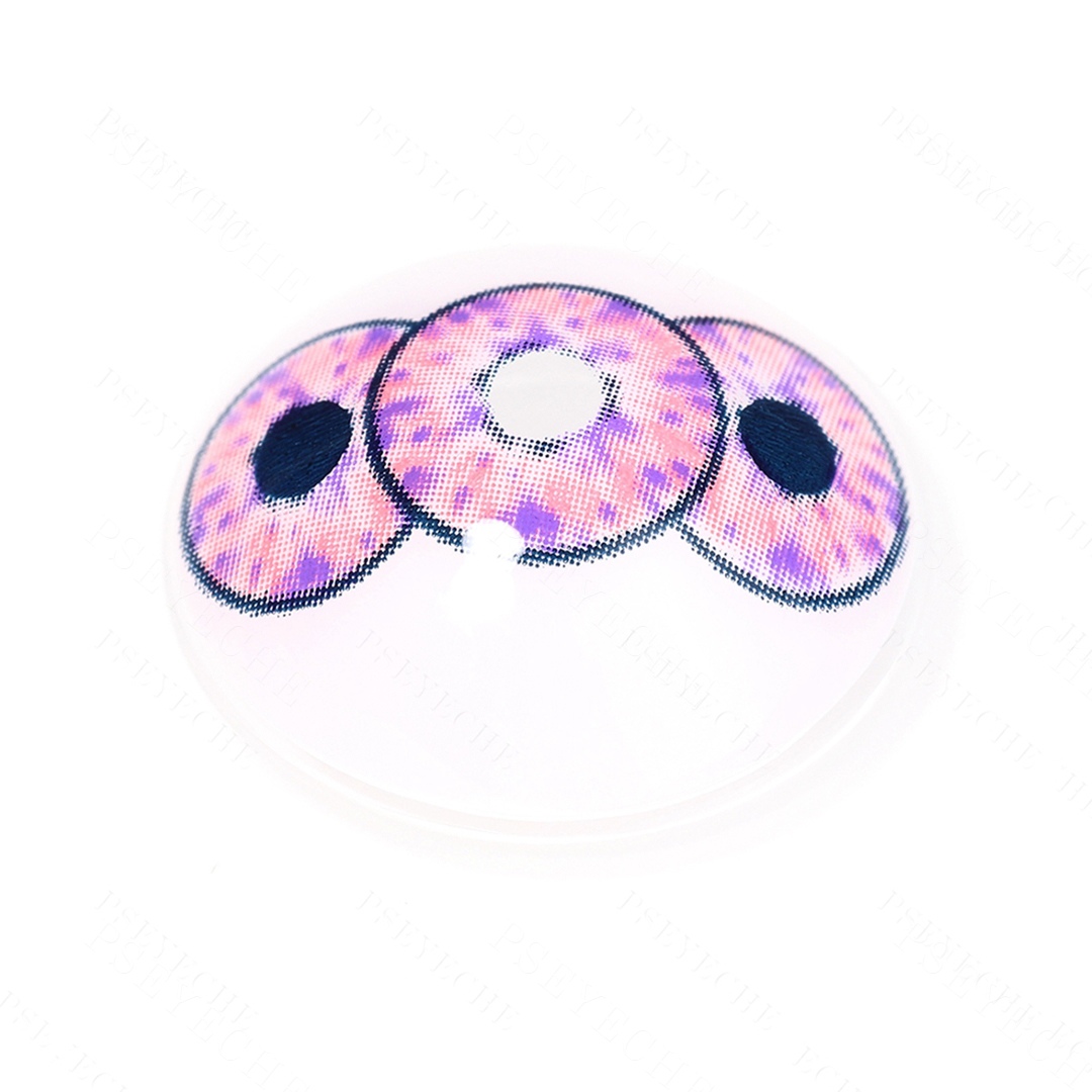【Exclusive】Lilac Triptych Purple 22mm Costume Yearly Contact Lenses | 2 Pcs