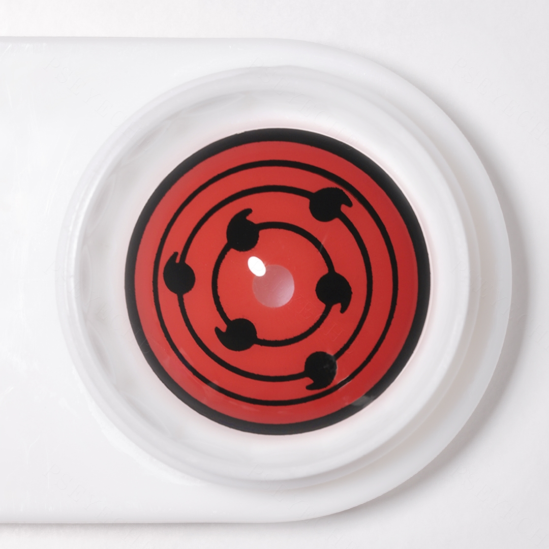 Obito Red 22mm Costume Yearly Contact Lenses | 2 Pcs