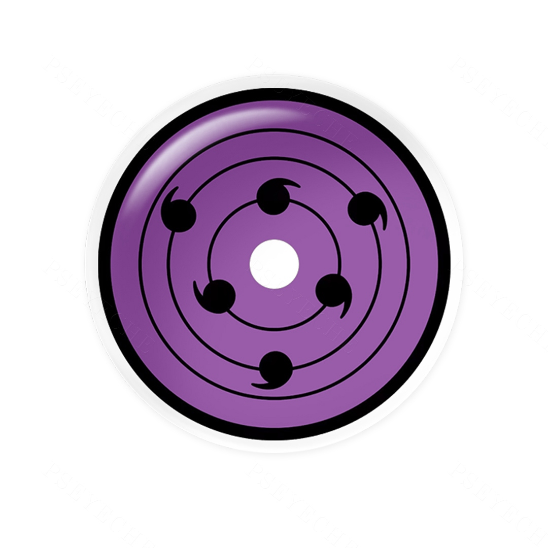 Obito Purple 22mm Costume Yearly Contact Lenses | 2 Pcs
