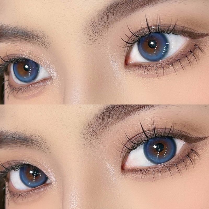 Cerulean Blue Yearly Contact Lenses
