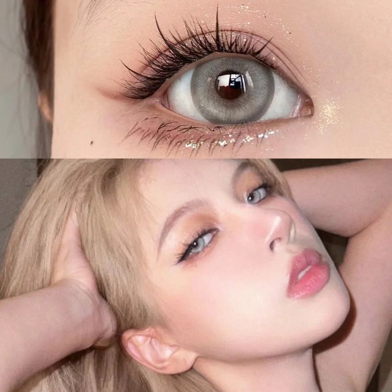 Marble Grey Yearly Contact Lenses