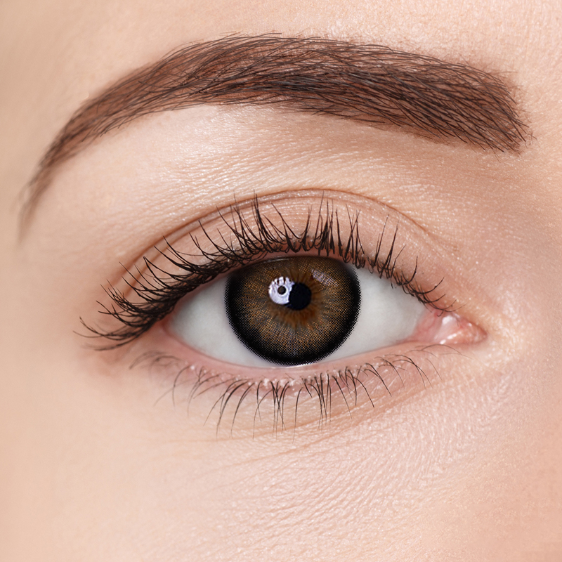 Quasar Brown Yearly Contact Lenses