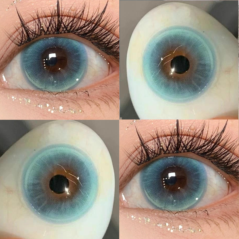 Chameleon Blue Daily Contact Lenses | 10 Pcs