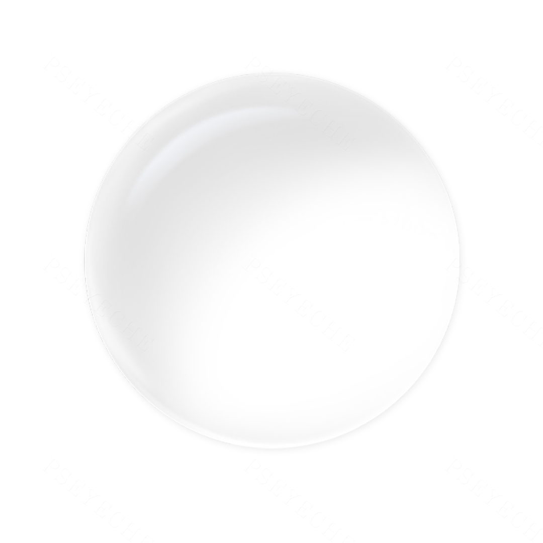 Blind White Sclera 17mm Costume Yearly Contact Lenses