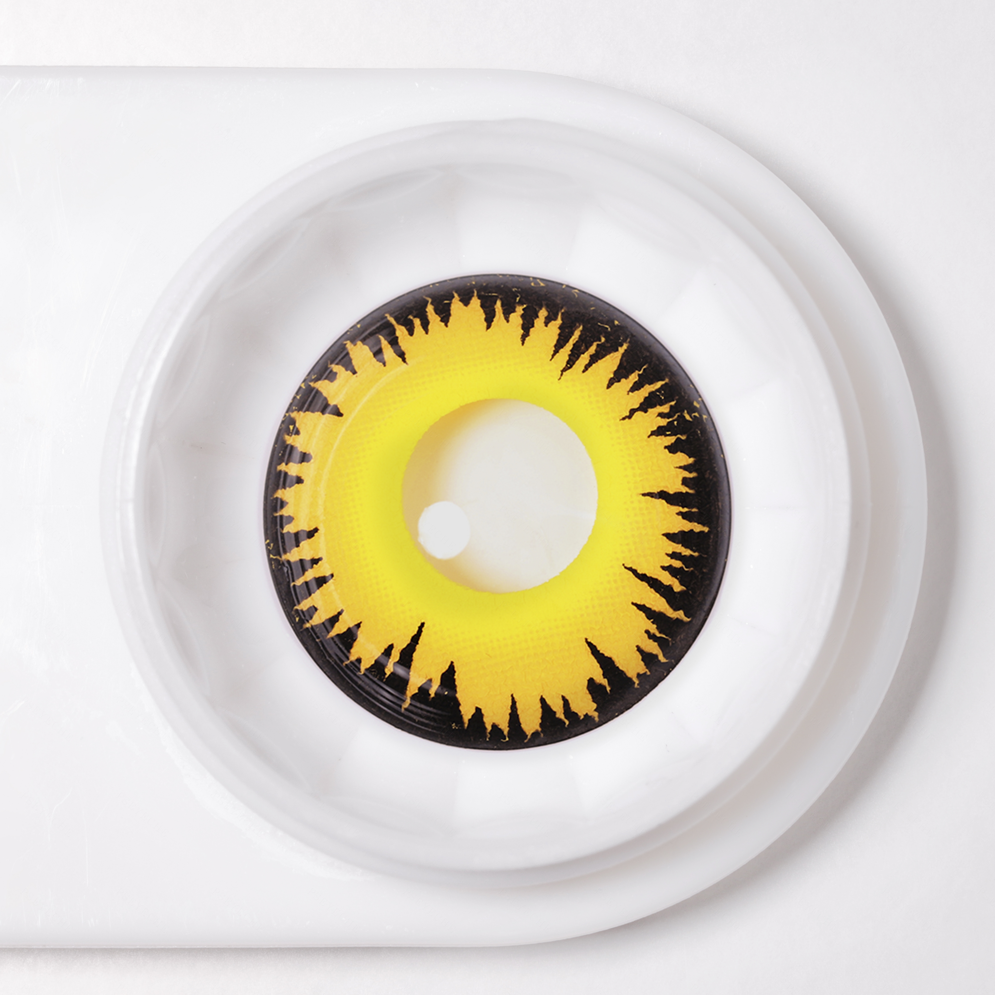 Yellow Werewolf Sclera 17mm Costume Yearly Contact Lenses