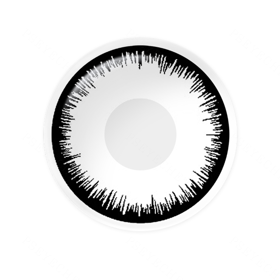Storm White Sclera 17mm Costume Yearly Contact Lenses