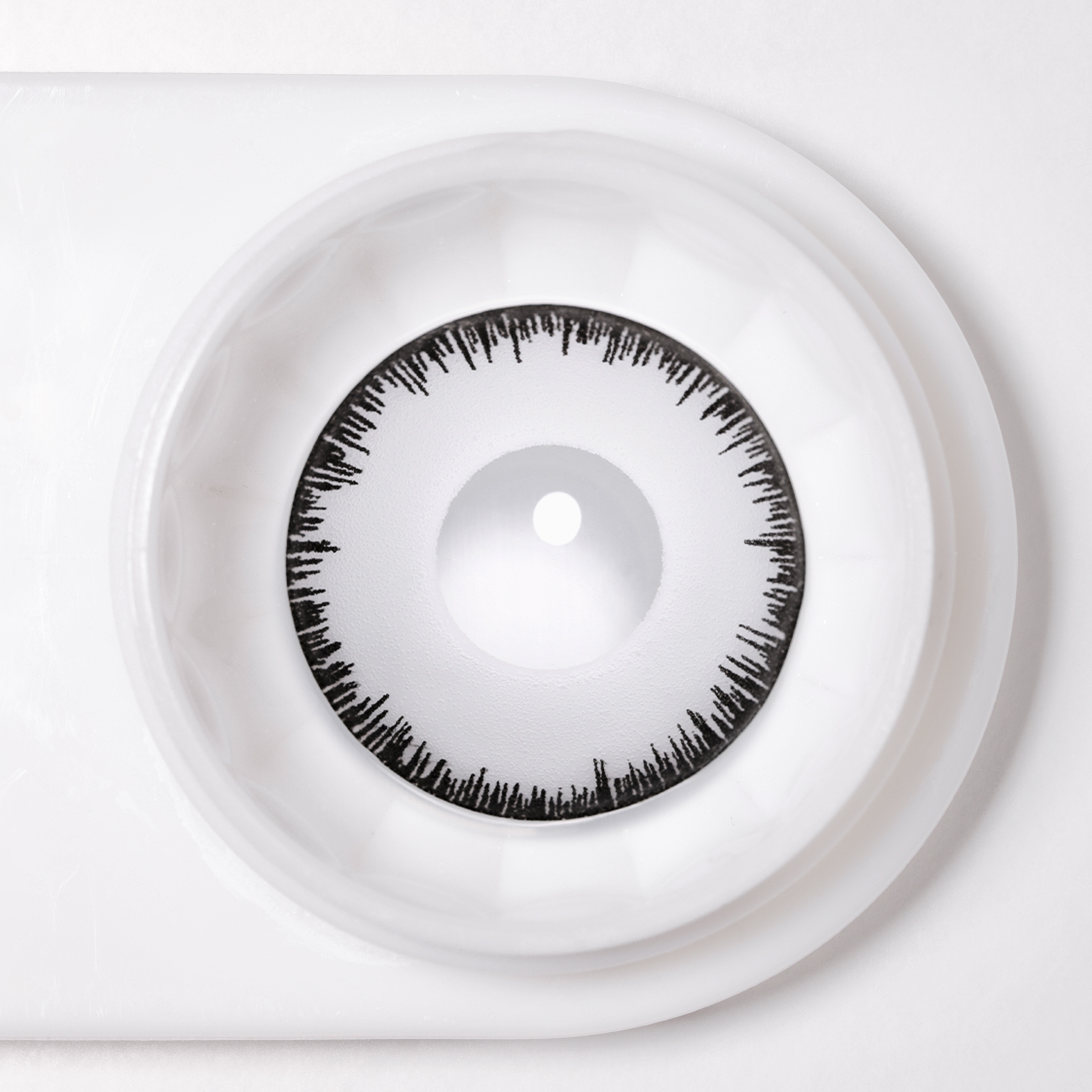 Storm White Sclera 17mm Costume Yearly Contact Lenses