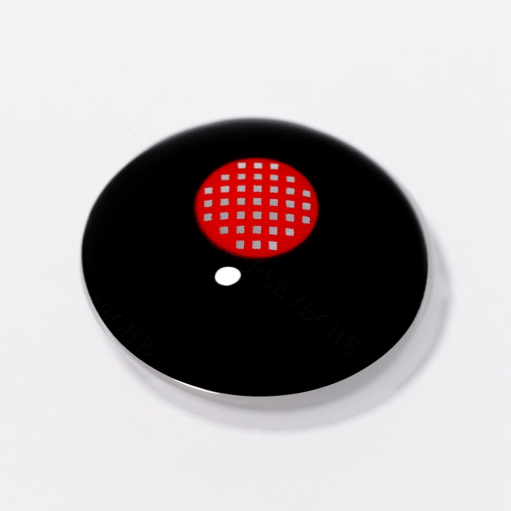 Red Signal Black 17mm Costume Yearly Contact Lenses | 2 Pcs