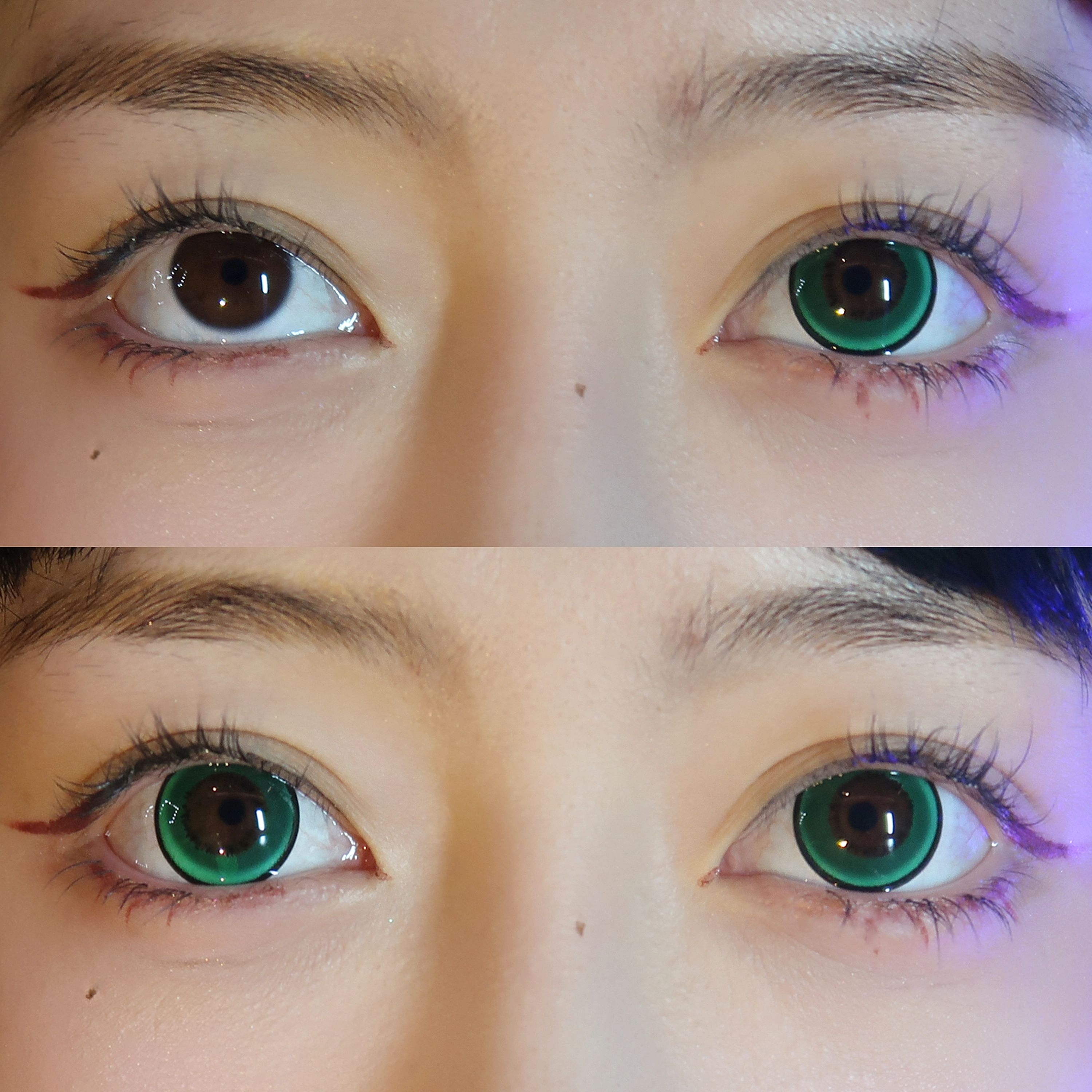 Manson 2 Green Costume Yearly Contact Lenses