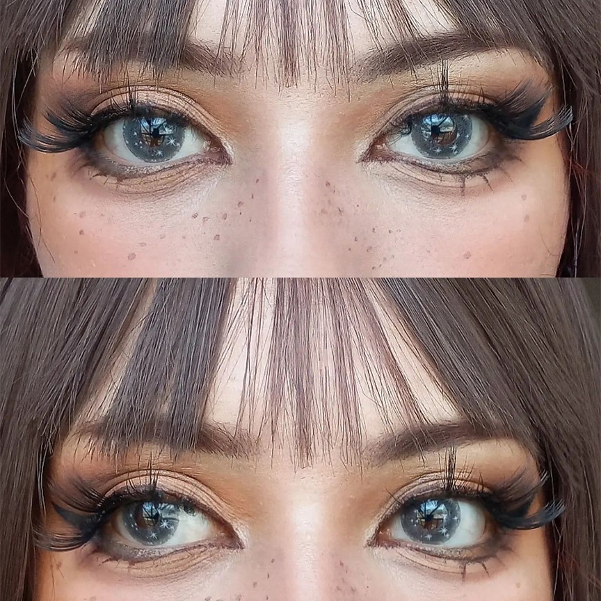 Blink Gray Costume Yearly Contact Lenses