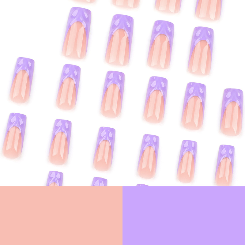 Violet Kiss Purple Nails