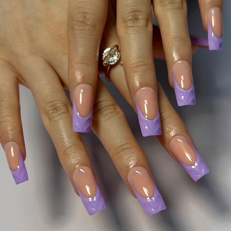 Violet Kiss Purple Nails