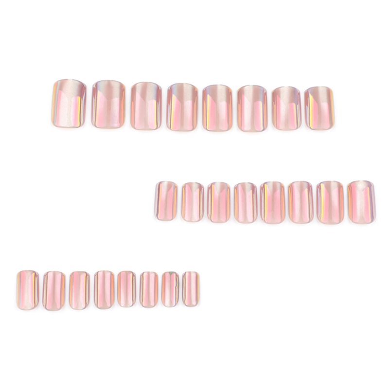 Gleam Shell Beige Nails
