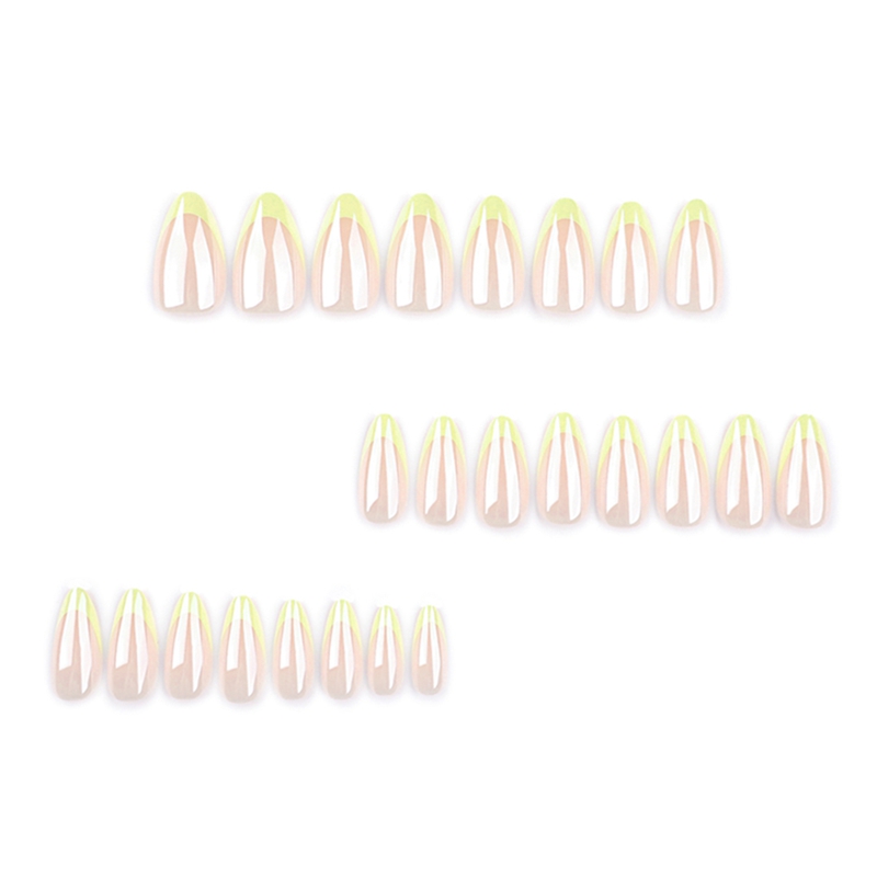 Lemon Trim Yellow Nails