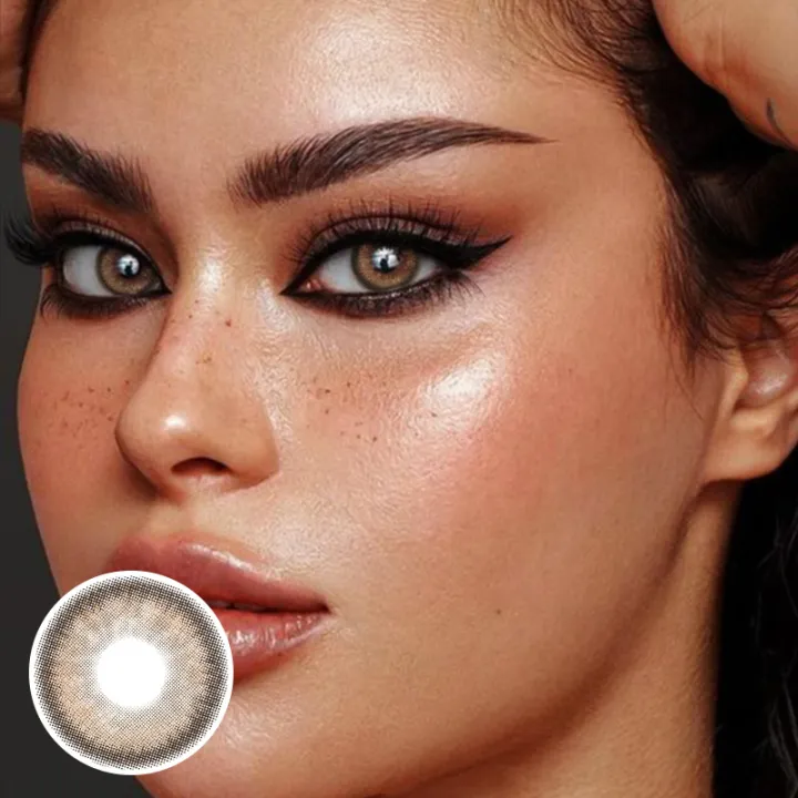 Pixie Blue & Little Earth & Ephemeral Brown & Kilig Brown Prescription 6 Months Contact Lenses