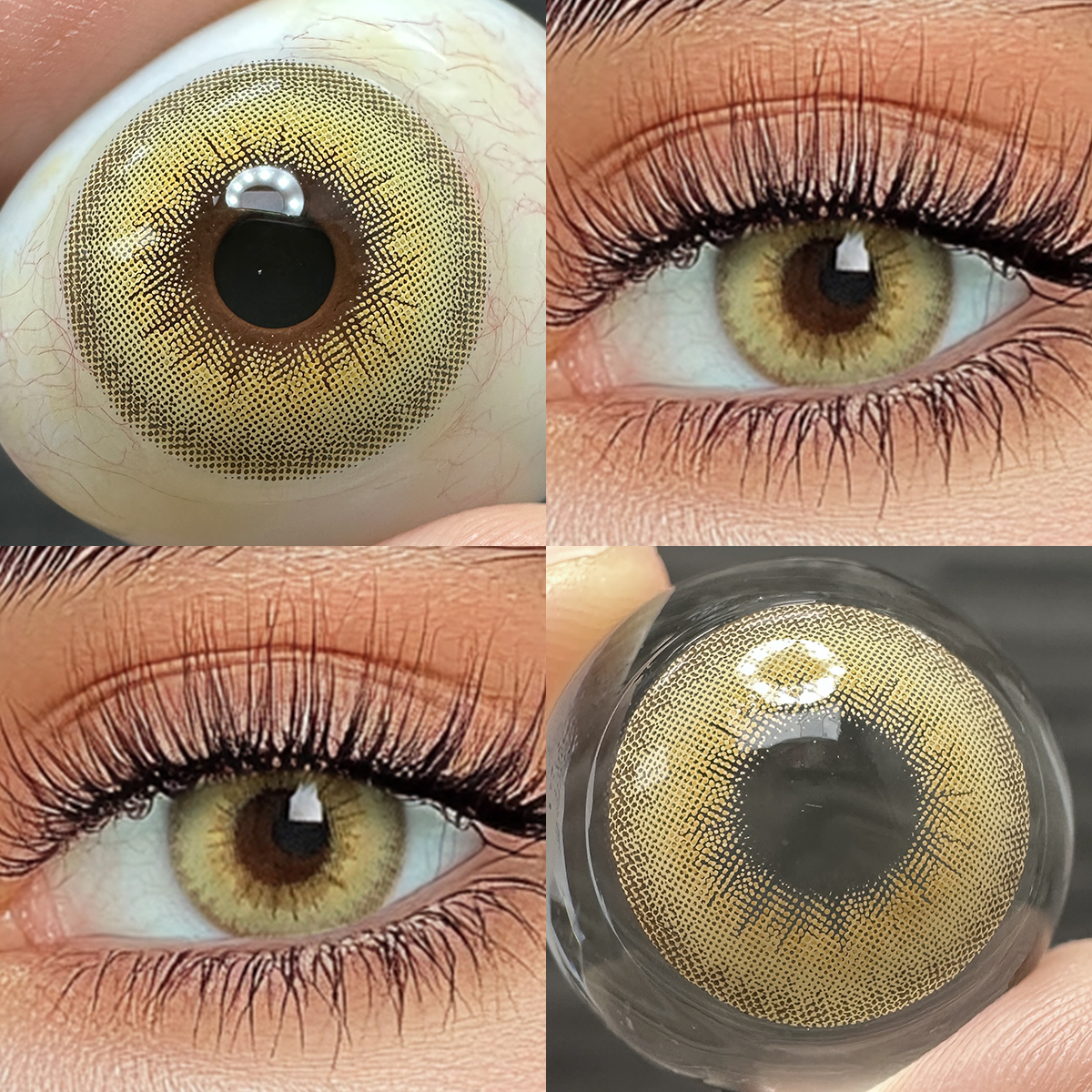 LA Girl Brown Yearly Contact Lenses