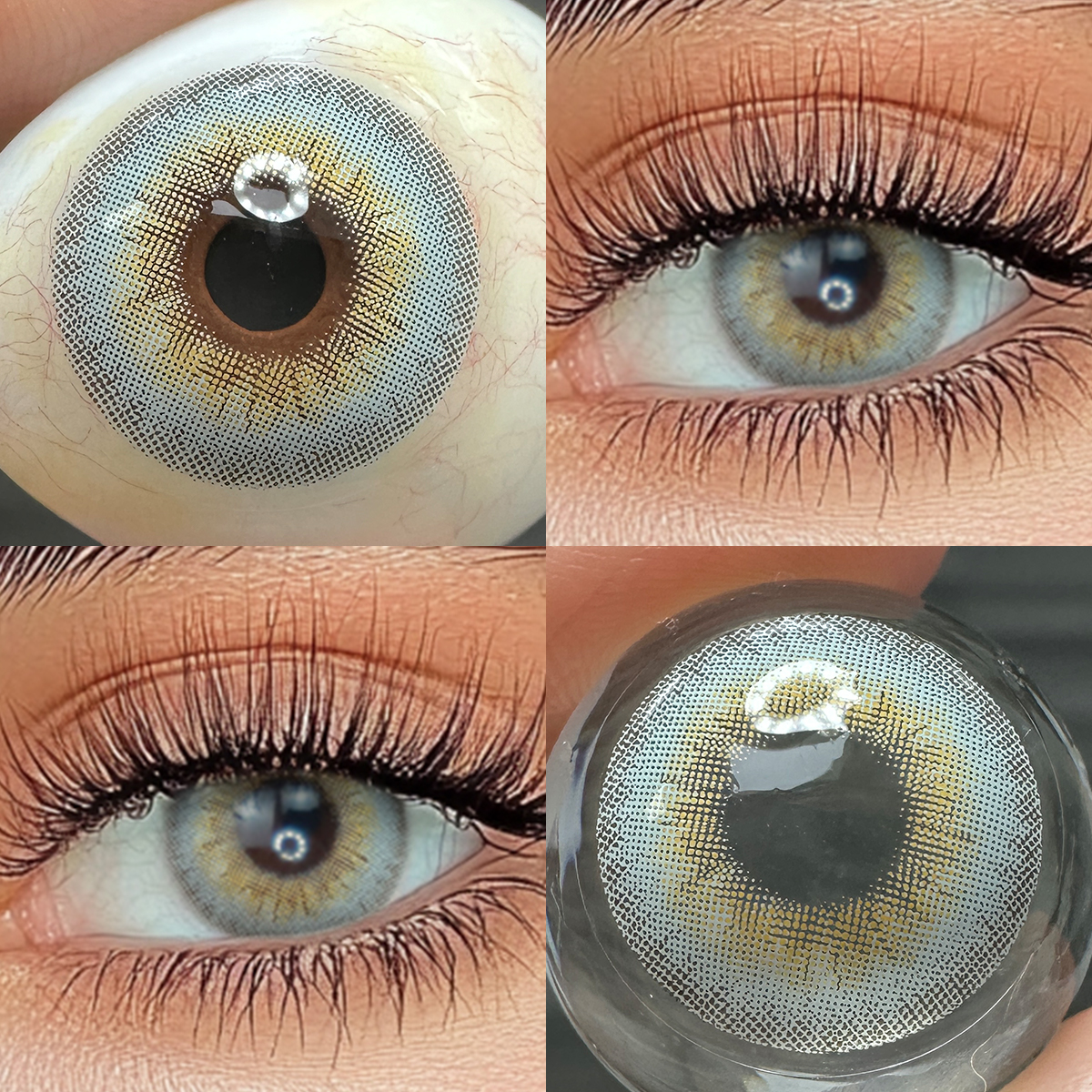 LA Girl Blue Yearly Contact Lenses