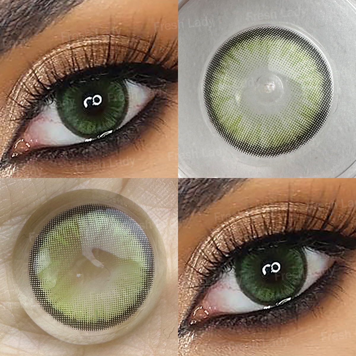 Vodka Green Yearly Contact Lenses