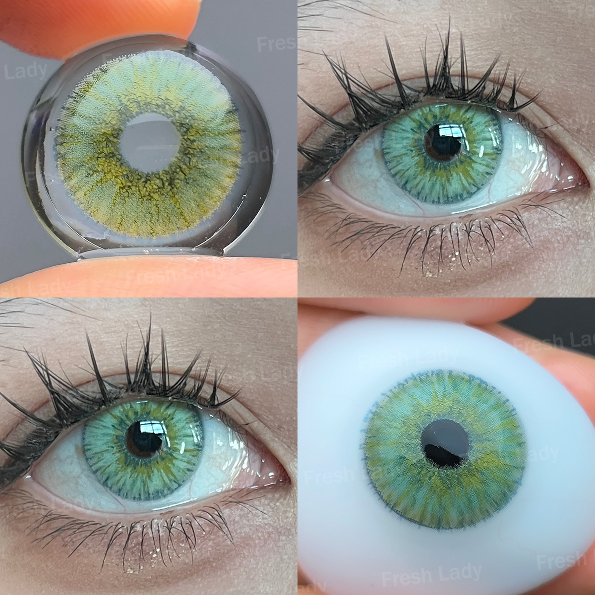 Rare Iris Green Yearly Contact Lenses