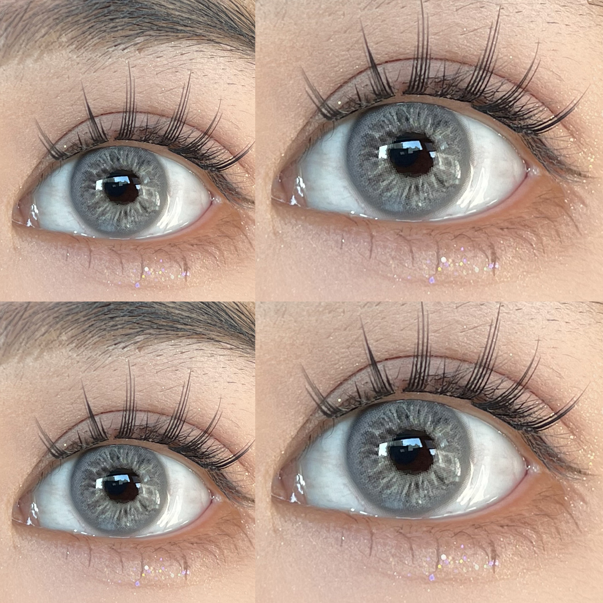 Bliss Gray Yearly Contact Lenses