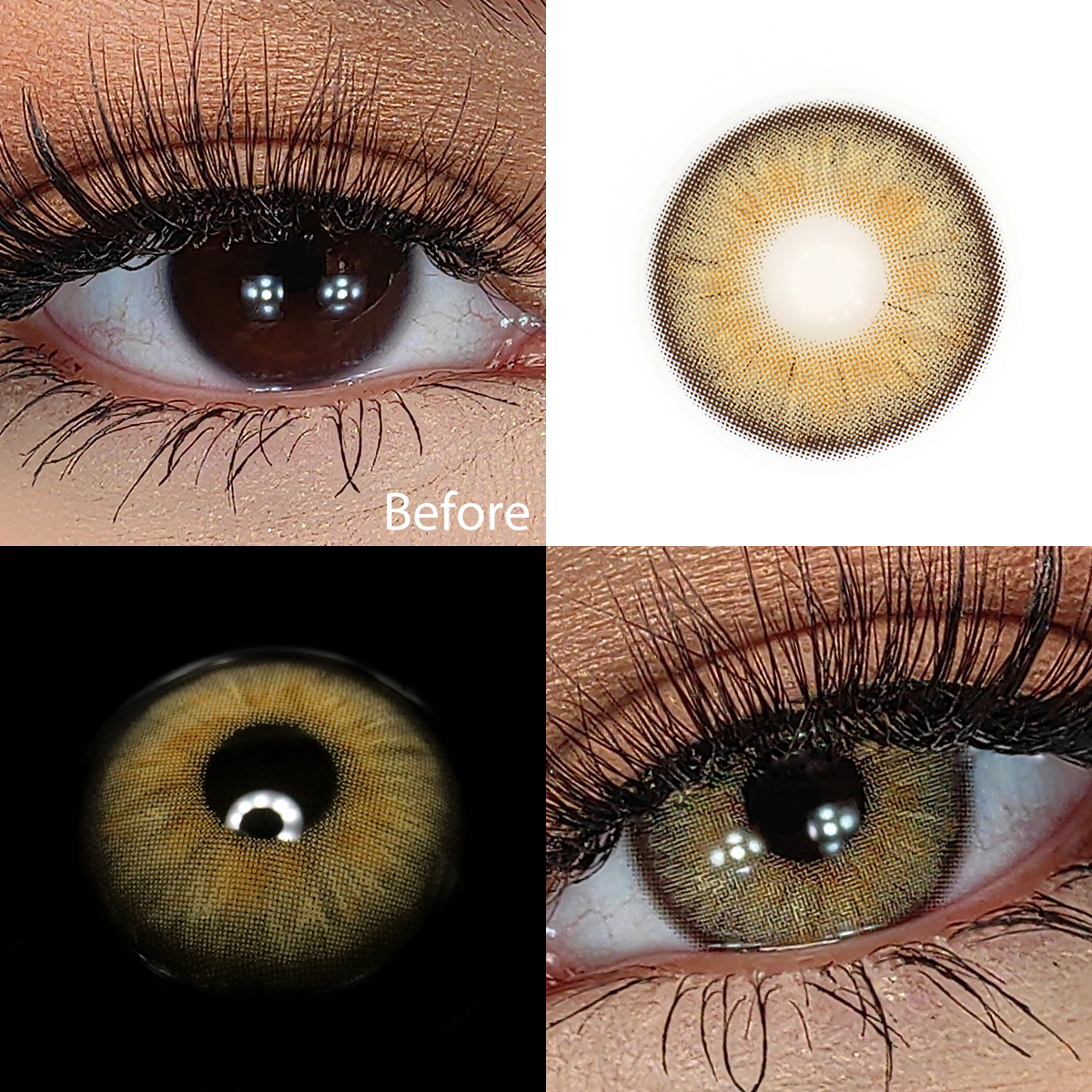 Sandy Twilight Brown Yearly Contact Lenses