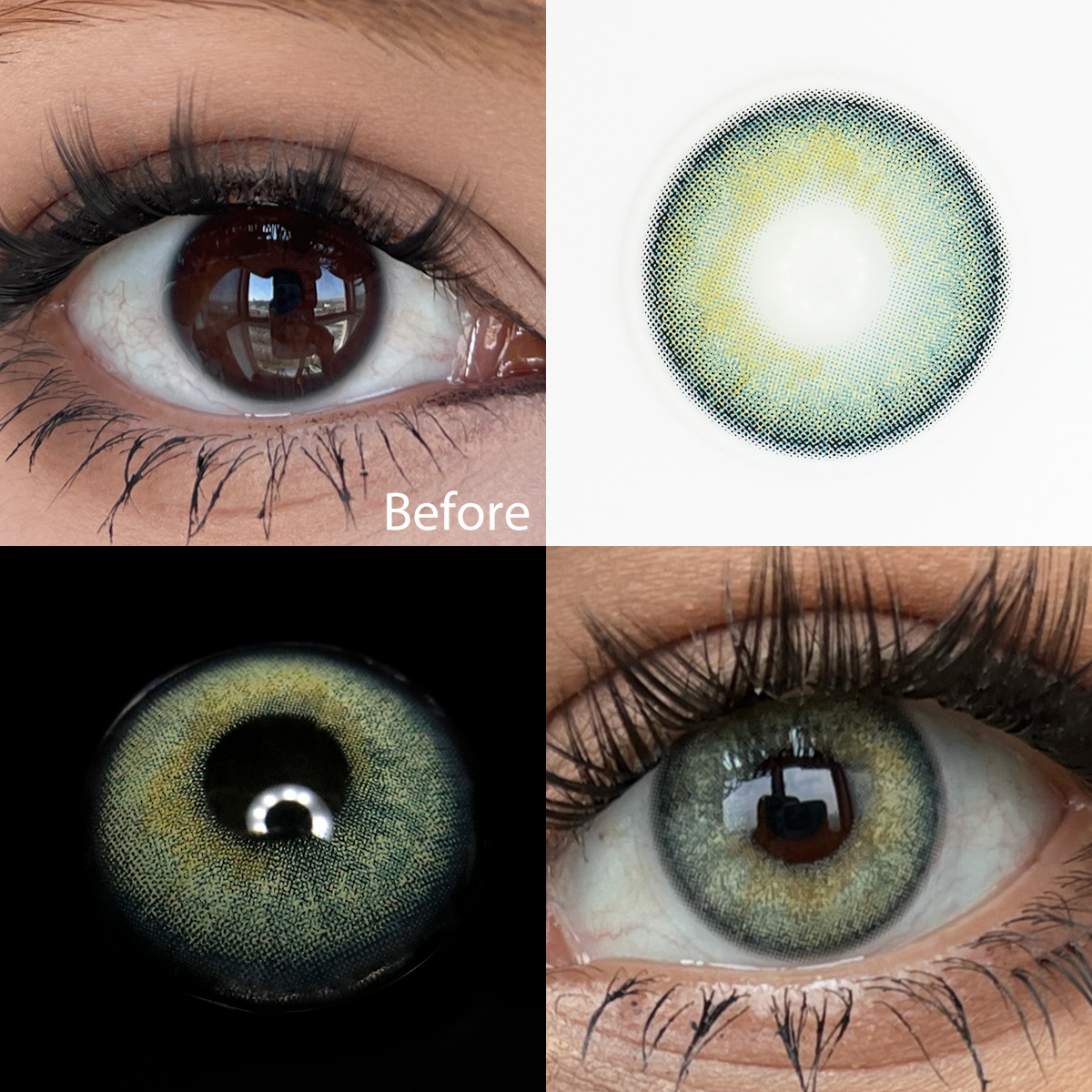 Spotlight Green Yearly Contact Lenses