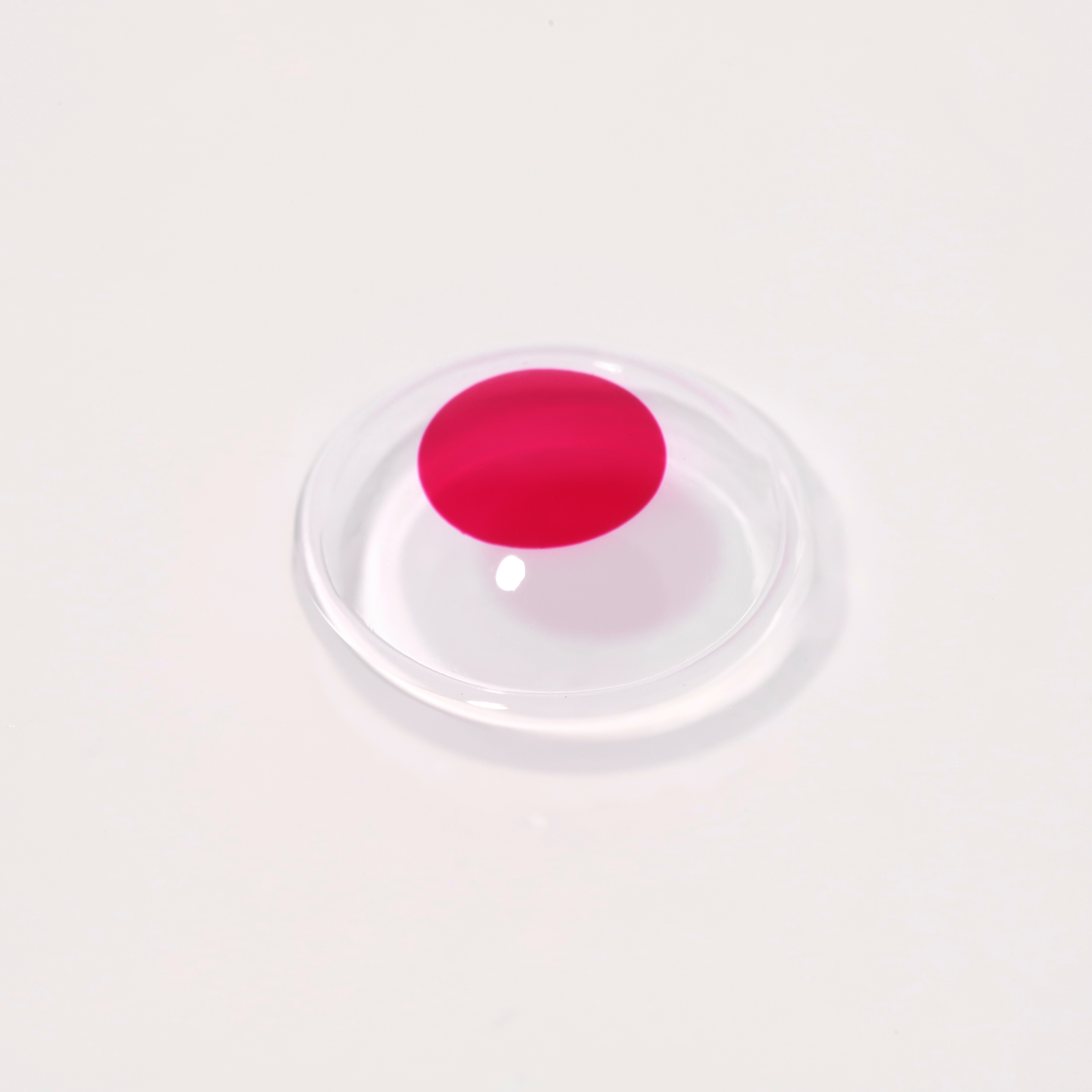 Blind Fuchsia Spark Pink Costume Yearly Contact Lenses | 2 Pcs